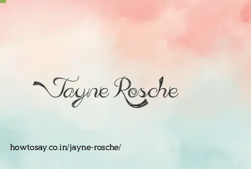 Jayne Rosche