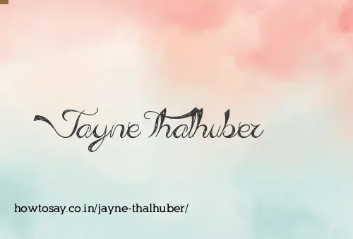 Jayne Thalhuber