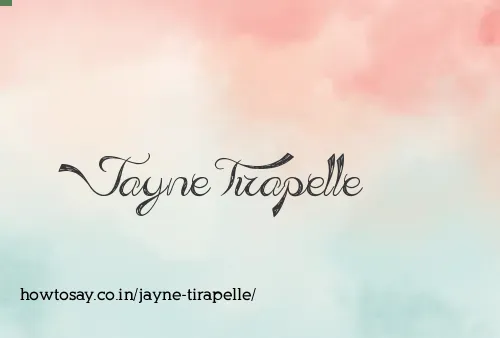 Jayne Tirapelle