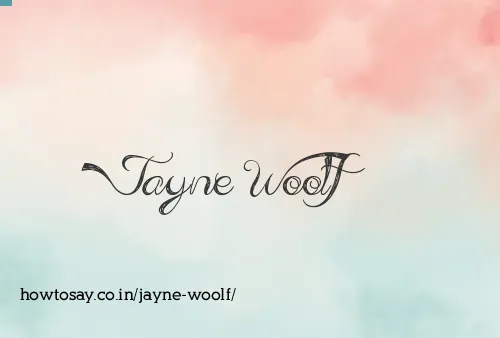 Jayne Woolf