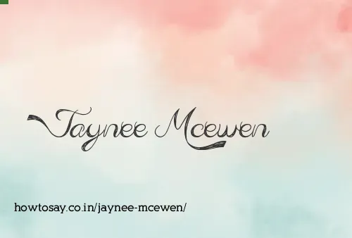 Jaynee Mcewen