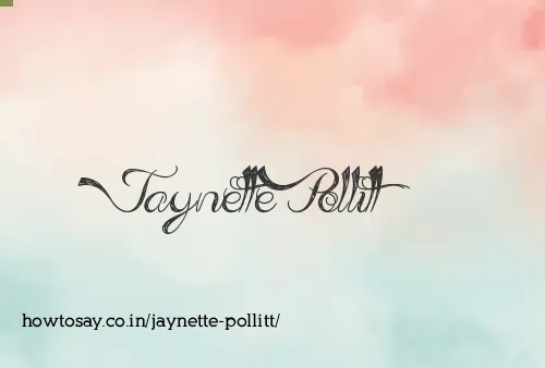 Jaynette Pollitt