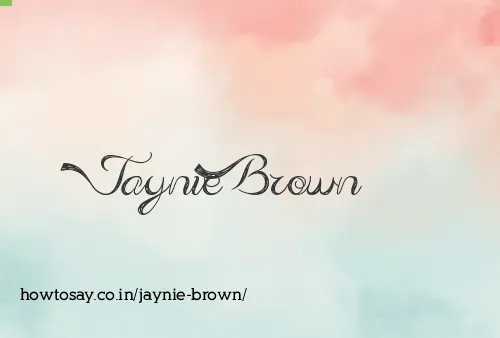Jaynie Brown