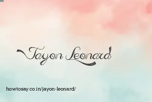 Jayon Leonard