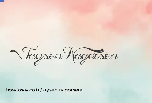 Jaysen Nagorsen