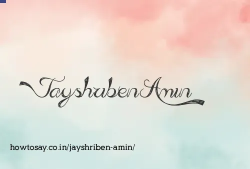 Jayshriben Amin