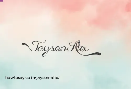 Jayson Alix