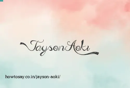 Jayson Aoki