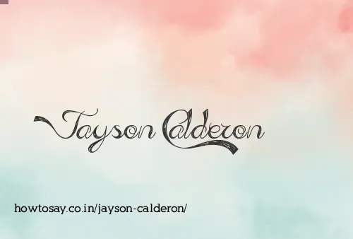Jayson Calderon