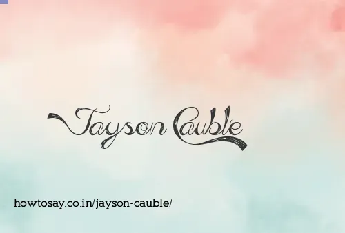 Jayson Cauble