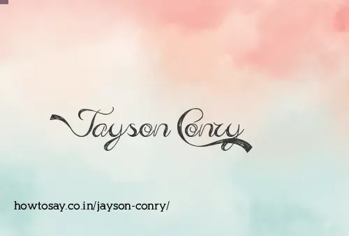 Jayson Conry