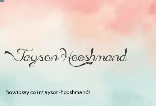 Jayson Hooshmand