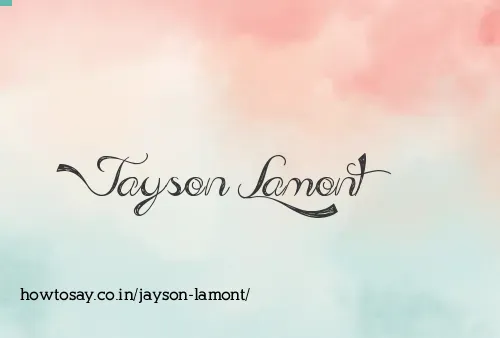 Jayson Lamont