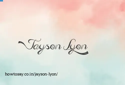 Jayson Lyon