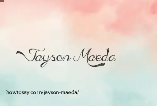 Jayson Maeda