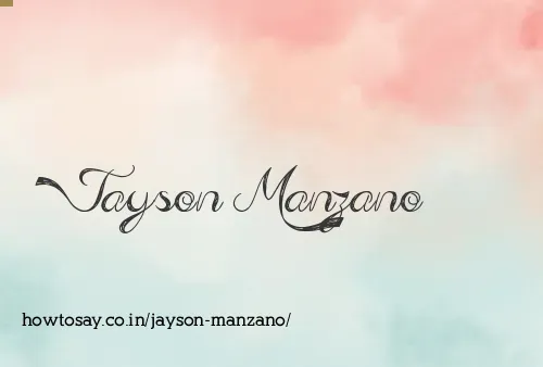 Jayson Manzano