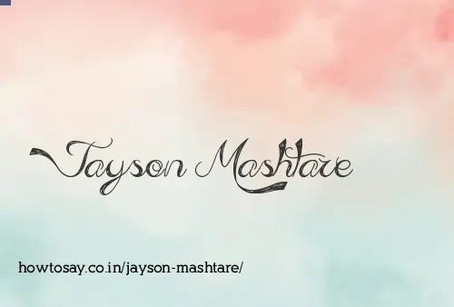Jayson Mashtare