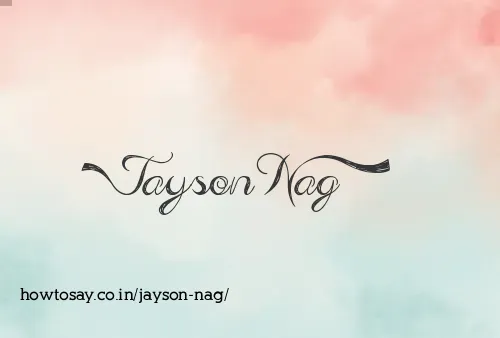 Jayson Nag