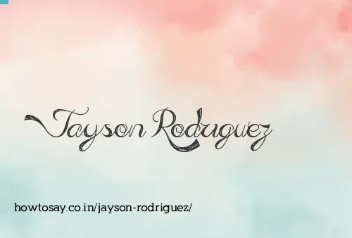 Jayson Rodriguez