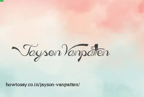 Jayson Vanpatten