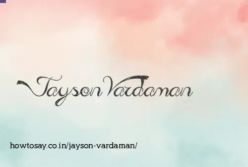 Jayson Vardaman
