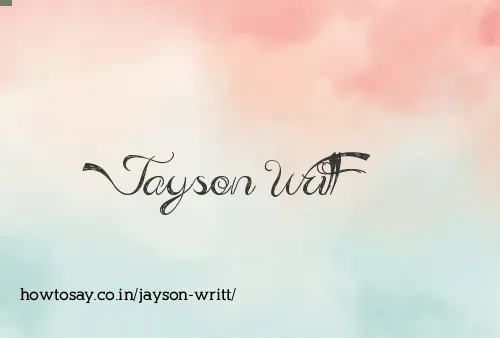 Jayson Writt