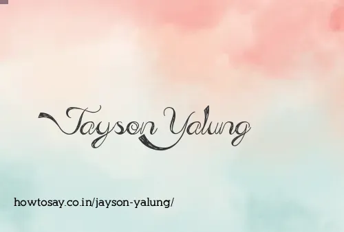 Jayson Yalung