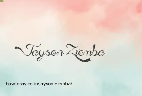 Jayson Ziemba
