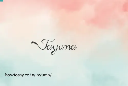 Jayuma