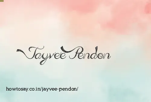 Jayvee Pendon
