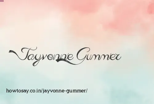 Jayvonne Gummer
