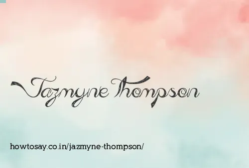 Jazmyne Thompson