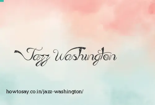 Jazz Washington