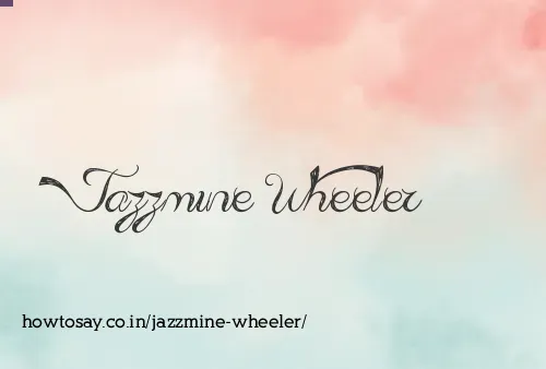 Jazzmine Wheeler