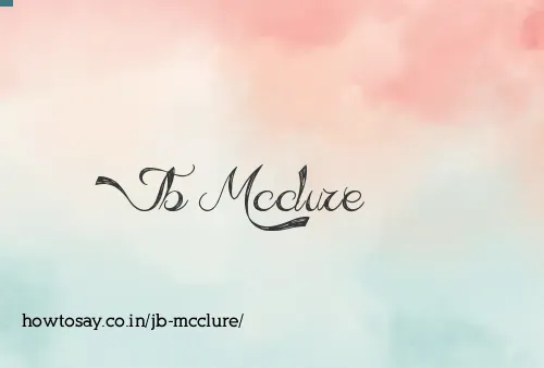 Jb Mcclure