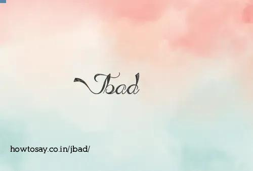 Jbad
