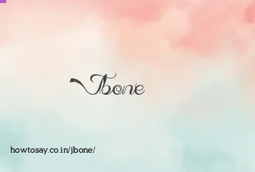 Jbone