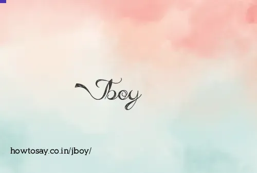 Jboy