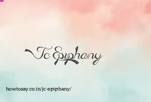 Jc Epiphany