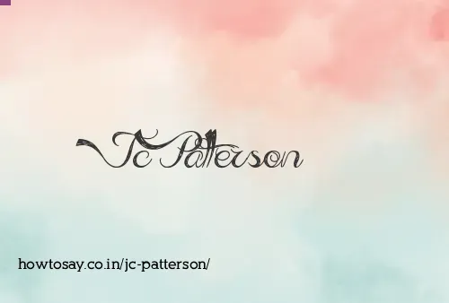 Jc Patterson