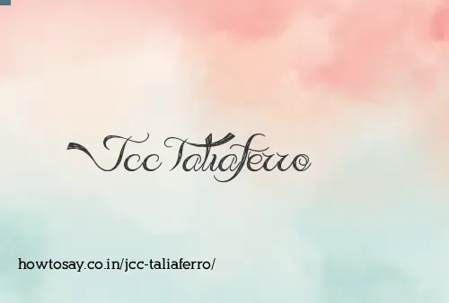 Jcc Taliaferro