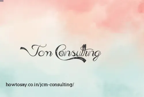 Jcm Consulting