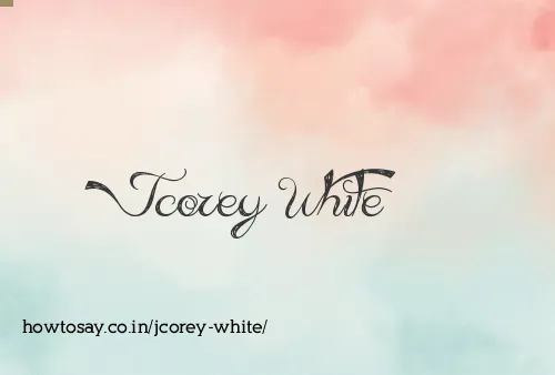Jcorey White