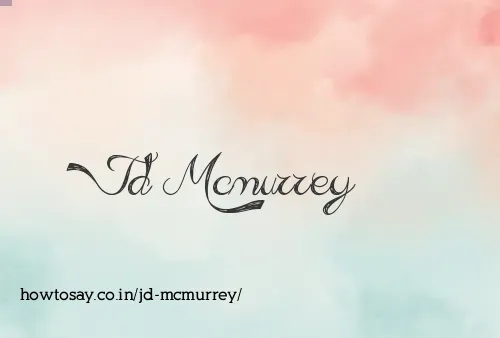 Jd Mcmurrey