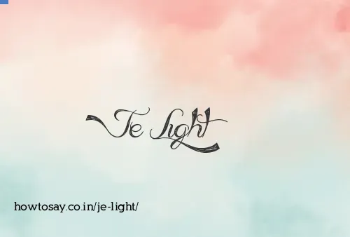 Je Light
