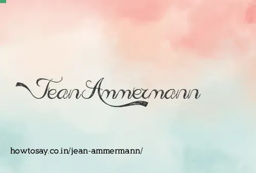 Jean Ammermann