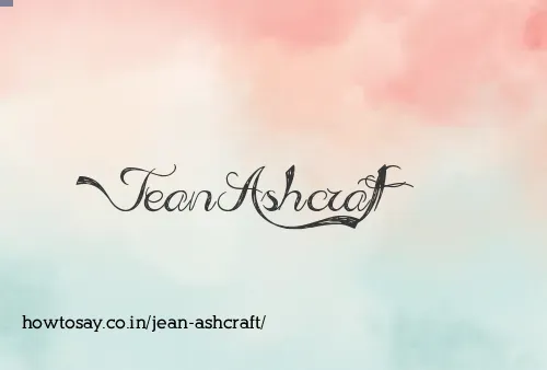 Jean Ashcraft
