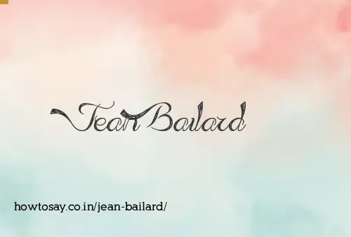 Jean Bailard