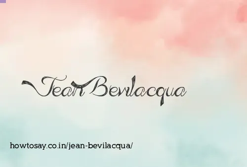 Jean Bevilacqua