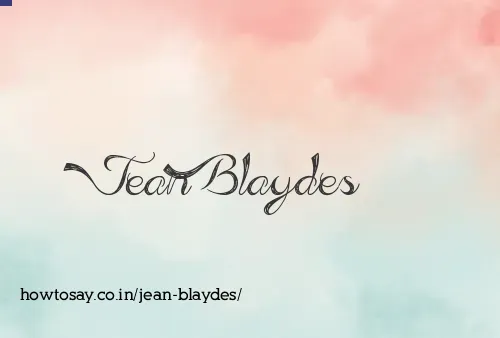 Jean Blaydes
